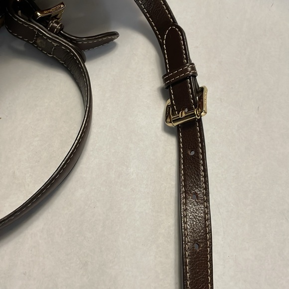 Vintage Michael Kors Handbag, Brown Leather with Dyed Calf Hair in Leopard, Med - Picture 16 of 16